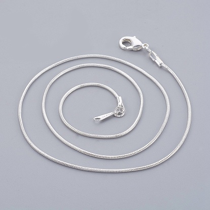 Collares de cadena de la serpiente de bronce, sin níquel