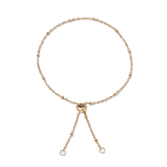 304 Изготовление браслета-слайдера сателлитной цепи из нержавеющей стали