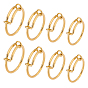 304 Stainless Steel Wire Wrap Expandable Adjustable Ring for Women