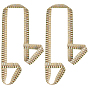2Pcs Polyester Adjustable Straps, for Yoga Mats