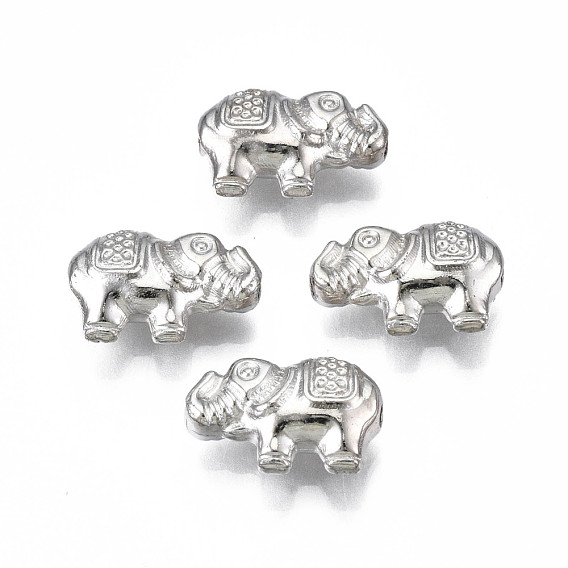 Ccb perles en plastique, pour le bricolage fabrication de bijoux, éléphant