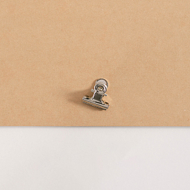 Clips de bulldog de metal, clip de bisagra, suministros de oficina de la escuela