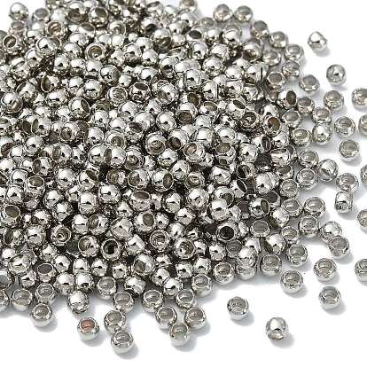SHEGRACE Brass Spacer Beads, Rondelle, Long-Lasting Plated, Cadmium Free & Nickel Free & Lead Free