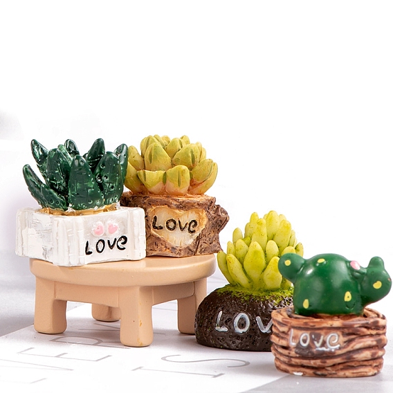 Смоляные фигурки для заливки миниатюрные украшения, аксессуары для домашнего кукольного домика с микро-ландшафтом, притворяясь опорными украшениями