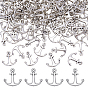 150Pcs Tibetan Style Alloy Charms, Cadmium Free & Lead Free, Anchor Charms