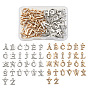 2 наборы 2 цвета сплава стразы подвески, алфавит, Письмо ~ Z, кристалл