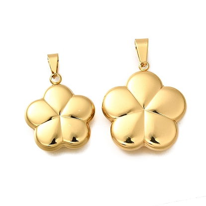 304 подвески из нержавеющей стали, цветочный шарм