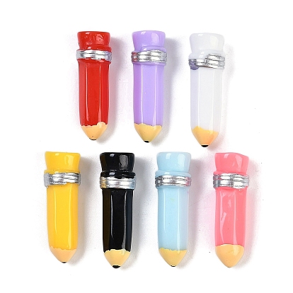 Кабошоны из смолы карандаша