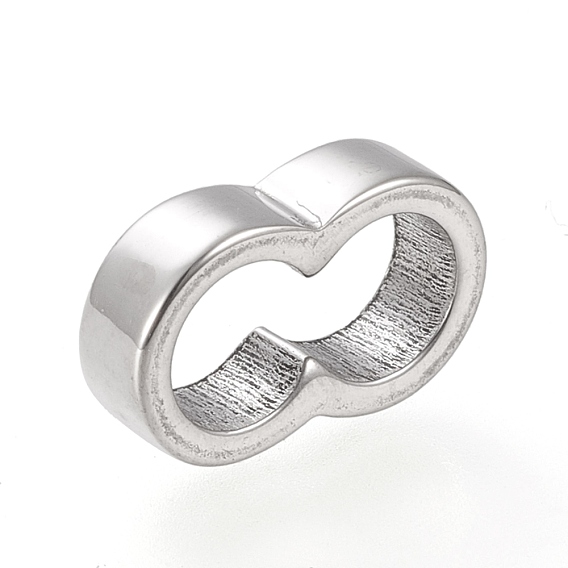 304 Stainless Steel Slide Charm, Peanut