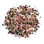 UV Plating Plastic Beads, Iridescent, Tube