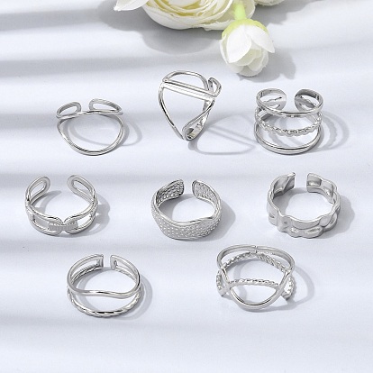 304 открытые кольца манжеты из нержавеющей стали