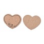 Paper Earring Display Cards, Heart