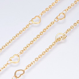 Ионное покрытие (ip) 304 кабельные цепи из нержавеющей стали, с сердечной связью, пайки, с катушкой, Плоско-овальные