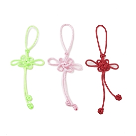 Nylon Thread Chinese Knot Pendant Decorations, for Bag Ornaments