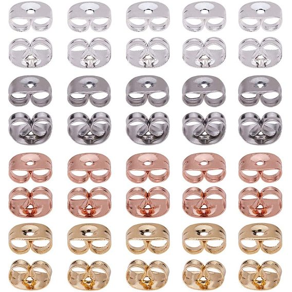 304 из нержавеющей стали гайки уха, спинки серег-бабочек для серег-почтальонов