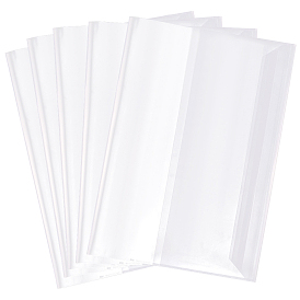 10шт. пластиковые обложки для книг, прямоугольные