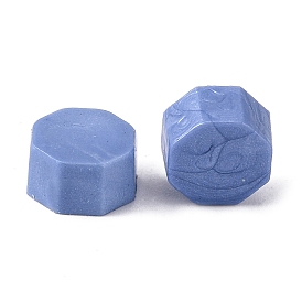 Partículas de cera de sellado para sello de sello retro, octágono