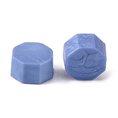 Partículas de cera de sellado para sello de sello retro, octágono
