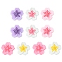 10 шт 5 цвета силиконовые бусины, цветок