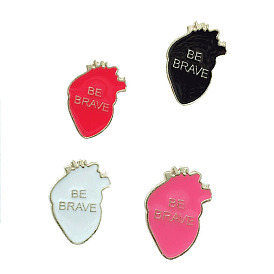 Brave Heart Pin Set: Fashionable, Creative and Inspiring Accessories