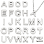 26 шт. 304 подвески из нержавеющей стали, алфавита A ~ Z