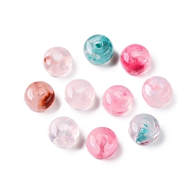 Transparent Acrylic Beads, Rondelle