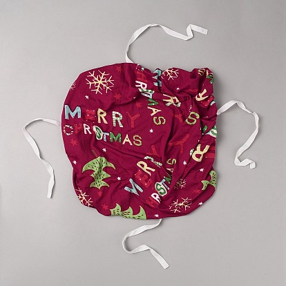 Stuhlhusse aus Polyester mit Weihnachtsmotiv