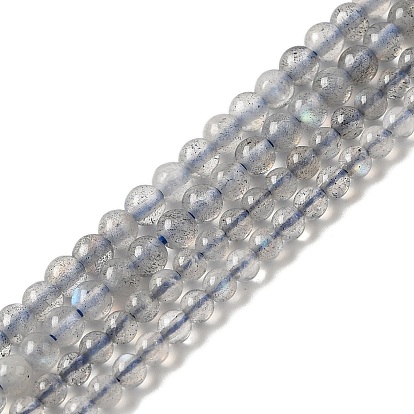 Природные лабрадорита бисер нитей, круглые