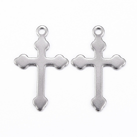 304 Stainless Steel Cross Pendants