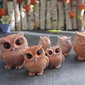 Owl DIY Silicone Display Molds, Resin Casting Molds, for UV Resin, Epoxy Resin Jewelry Making