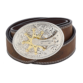 Ремни-цепочки из искусственной кожи, сплав овальный с застежками в виде звезды поясные ремни