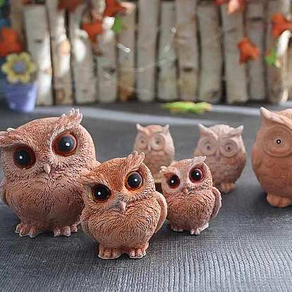 Owl DIY Silicone Display Molds, Resin Casting Molds, for UV Resin, Epoxy Resin Jewelry Making