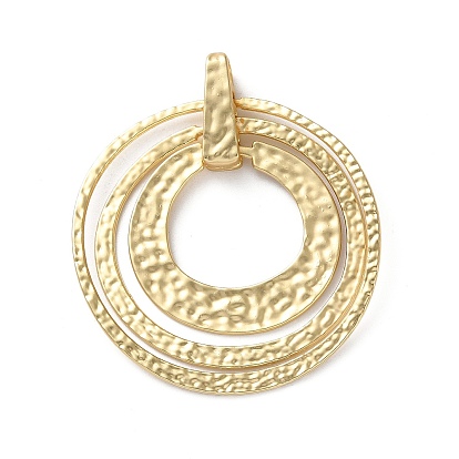 Подвески из сплава , тройной круг, долговечный, без свинца, без никеля и без кадмия