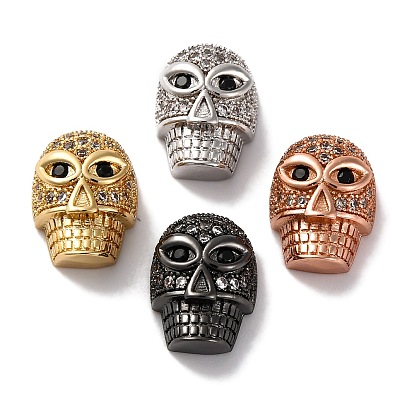 Латунь с кубиками циркония, без кадмия и без свинца, долговечный, череп