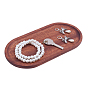 Wood Display Tarys for Rings Earrings Bracelets Necklaces, Oval