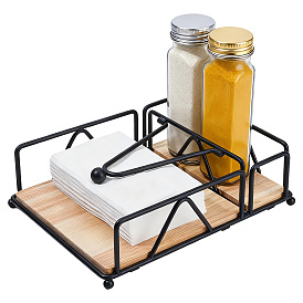 Железная доска с держателем для салфеток, Держатель для бумажных полотенец для кафе, отеля, ресторана западной кухни