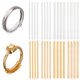 32 шт. 8 стили пластиковое кольцо регулировочная спиральная катушка