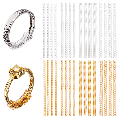 32 шт. 8 стили пластиковое кольцо регулировочная спиральная катушка