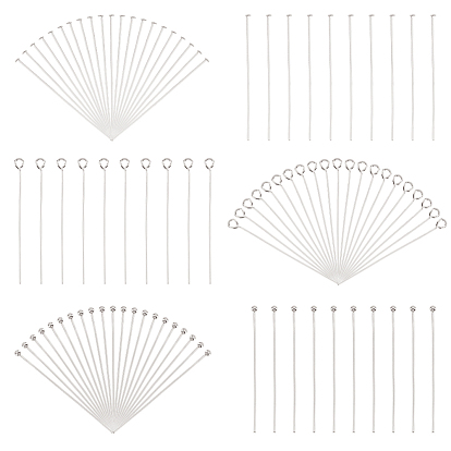 600 шт. 3 стили 304 наборы штифтов и проушин из нержавеющей стали