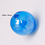 Handmade Lampwork Beads, Pearlized, Round, 14mm, Hole: 1.5mm