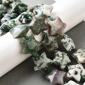 Натурального дерева агат бисер нитей, с бисером, звезда