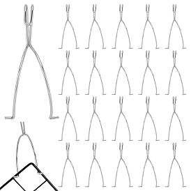 Crochets multifonctionnels en acier inoxydable, anti-ternissement