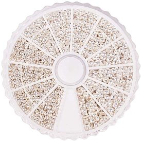 Зажимные бусины из латуни