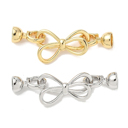 Латунь раз по сравнению с застежками, без кадмия, без никеля и без свинца, бантом