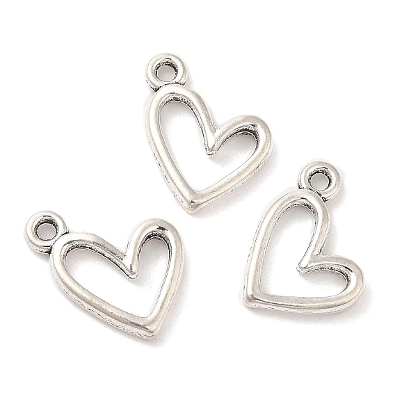 Сплавочные подвески тибетского стиля, сердце