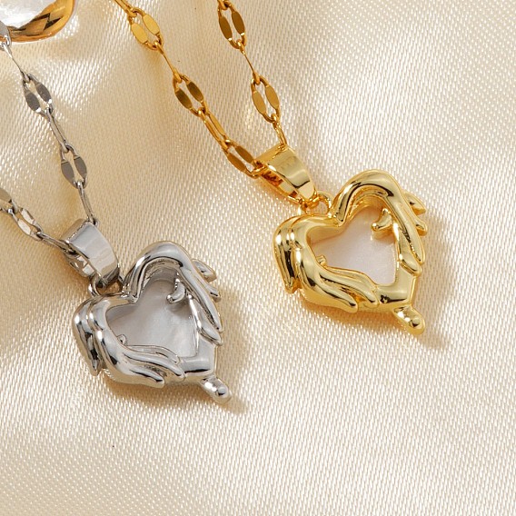 Элегантные модные ожерелья с подвеской в виде крыльев ангела и сердца, идеальный подарок для нее