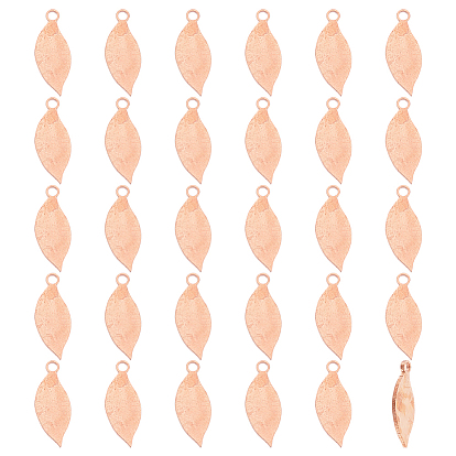 30 шт. необработанных (непокрытых) латунных подвесок
