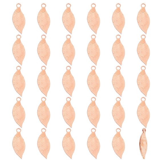 30 шт. необработанных (непокрытых) латунных подвесок