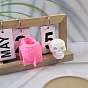 DIY Food Grade Skull Candle Silicone Molds, Resin Casting Molds, For UV Resin, Epoxy Resin Jewelry Making
