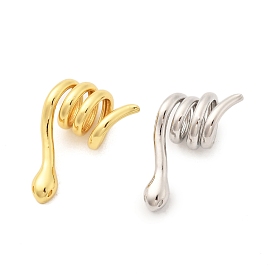 Латунные бусины, бусины с большим отверстием, без кадмия и без свинца, змея